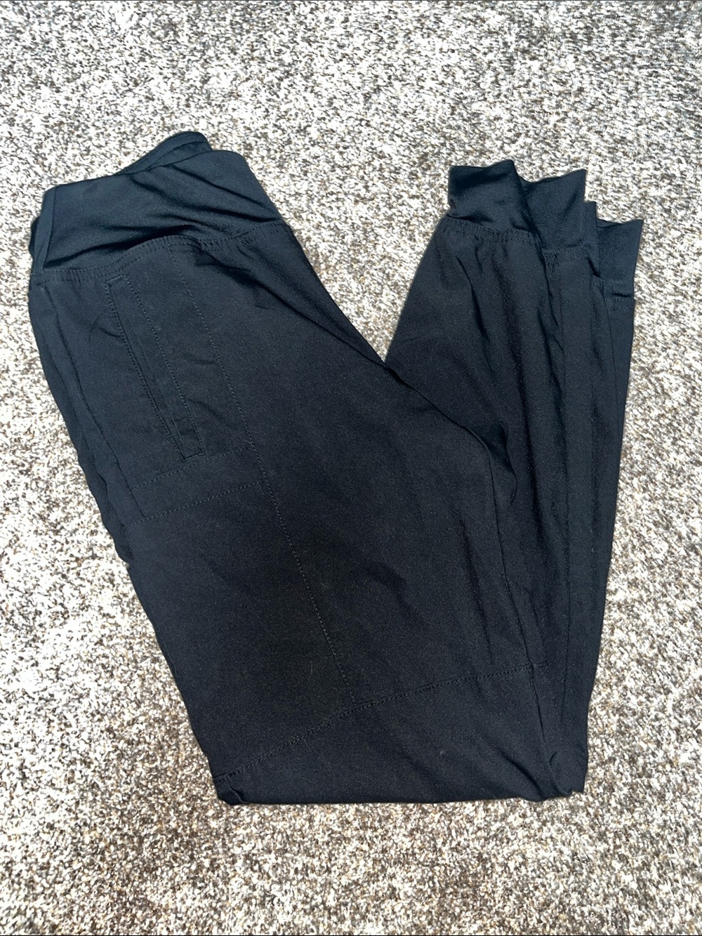 WonderWink Women's Black Jogger Scrub Pangea